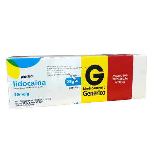 CLORHIDRATO DE LIDOCAINA 50MG CREM