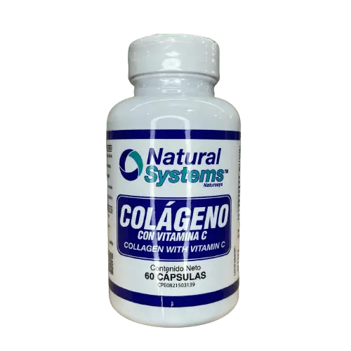 COLAGENO C/ VIT C X60 NATURAL SYSTEMS