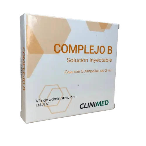 COMPLEJO B SOL INY IM/IV CLINIMED X 1
