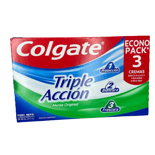 CREM DENT COLGATE TRIPLE ACCION 60 G