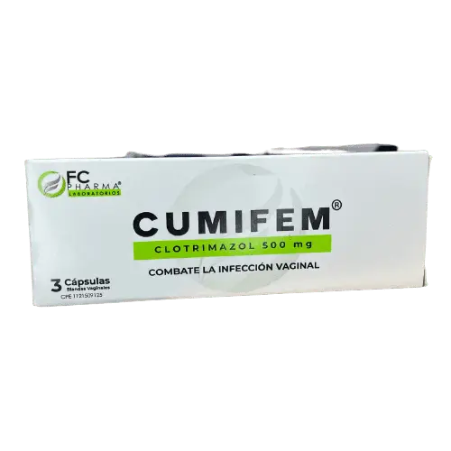 Cumifem 500mg. X3ca.vag.