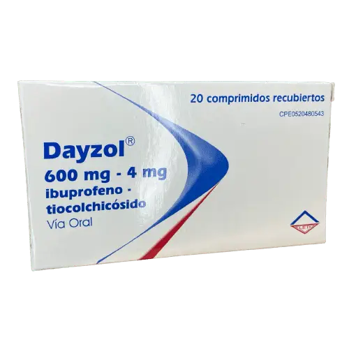 DAYZOL COM/REC 600MG/4MG X 20