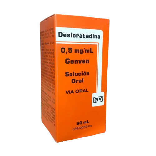DESLORATADINA SOL 0.5MG/ML X 60 ML GV
