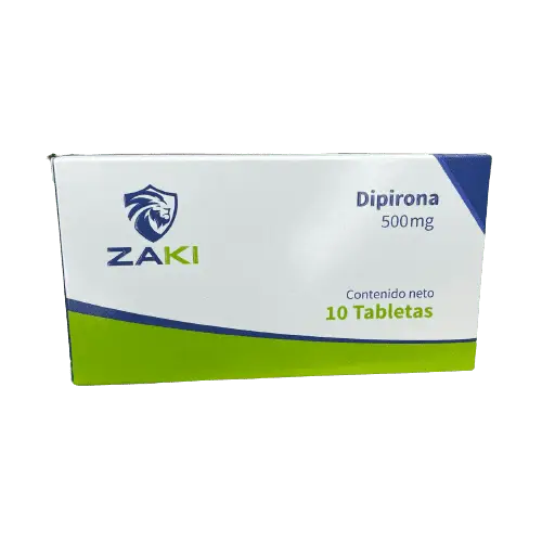 Dipirona 500mg X 10 Tab Zaki
