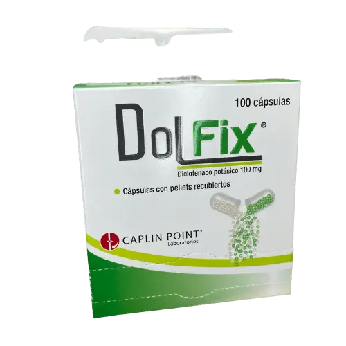 DOLFIX 100 MG X 10 CAP CAPLIN
