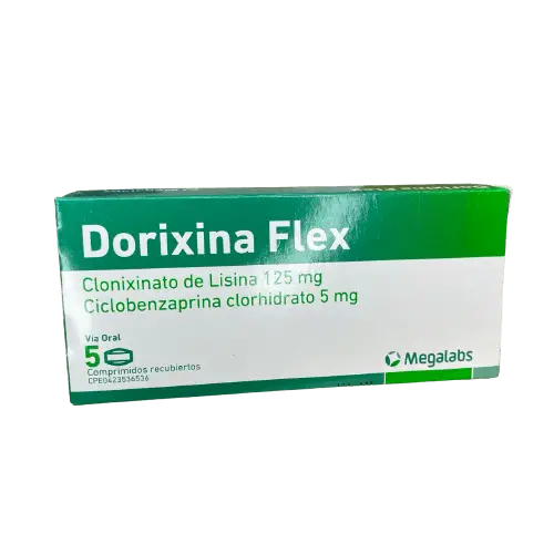 Dorixina Flex 125mg-5mg X 5 Comp