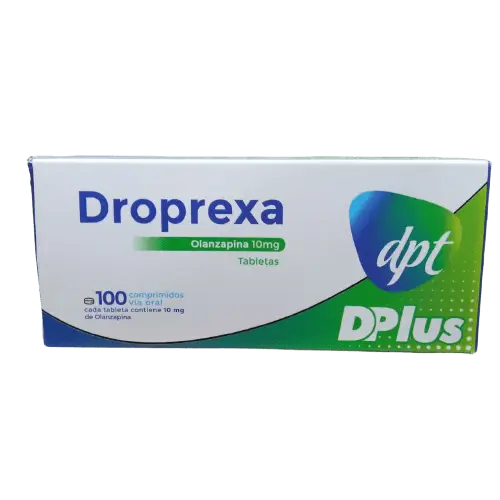 DROPREXA 10 MG X 10 COMP OLANZAPINA