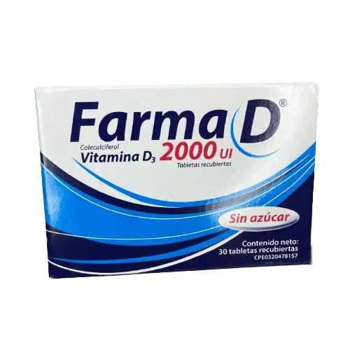 FARMA D TAB/REC 2000 UI X 30