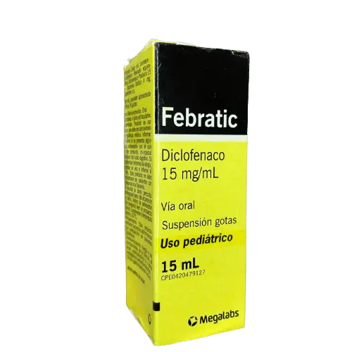 FEBRATIC GTA 15MG/ML X 15 ML