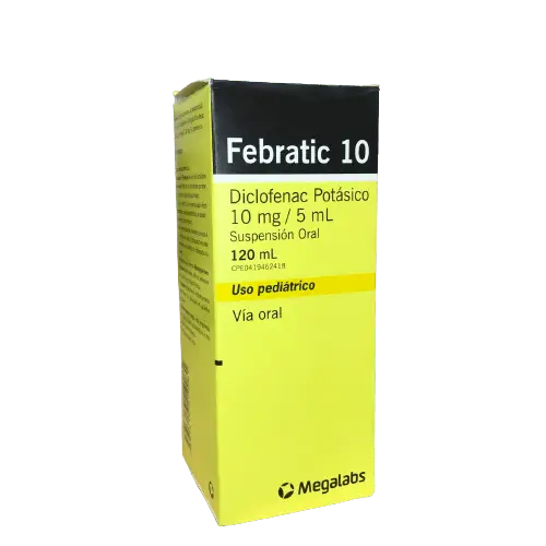 FEBRATIC SUSP 10MG/5ML X 120ML