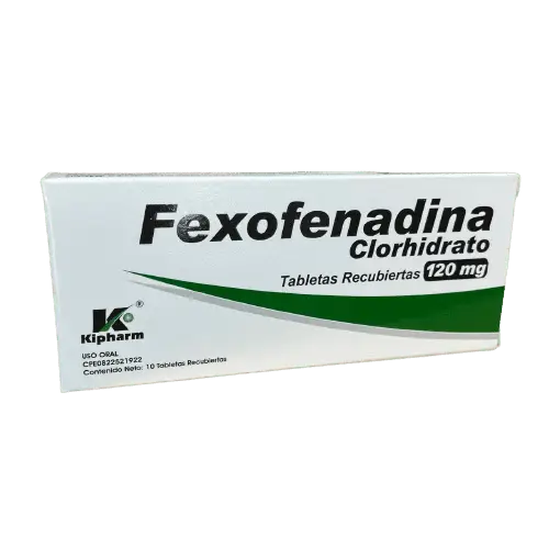 Fexofenadina 120mg X10 Tab Kipharm