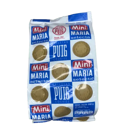 GALLETAS PUIG MINI MARIA BOLSA 200 GR
