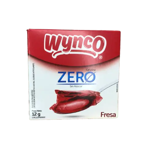 GELATINA WYNCO ZERO AZUCAR 12G