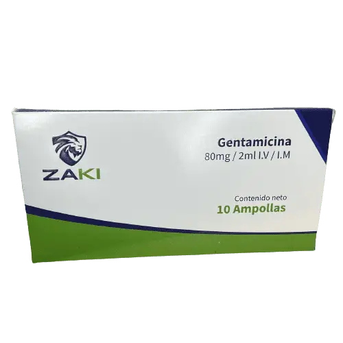 Gentamicina Amp 80mg/2ml X1  (zaki)