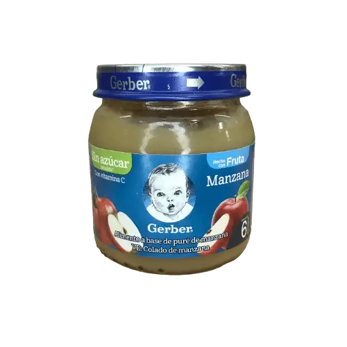 GERBER S/AZUCAR MANZANA 113G