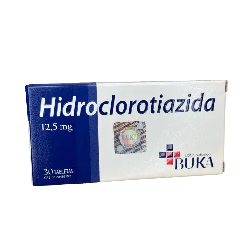 HIDROCLOROTIAZIDA TAB 12,5 MG X 30 BUKA