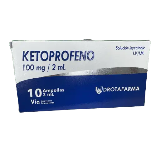 Ketoprofeno 100mg/2ml X1 Amp Im/iv Drotafarma