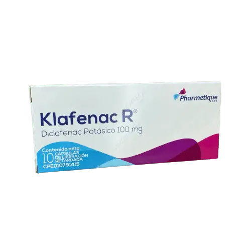 KLAFENAC R 100MG X10CA