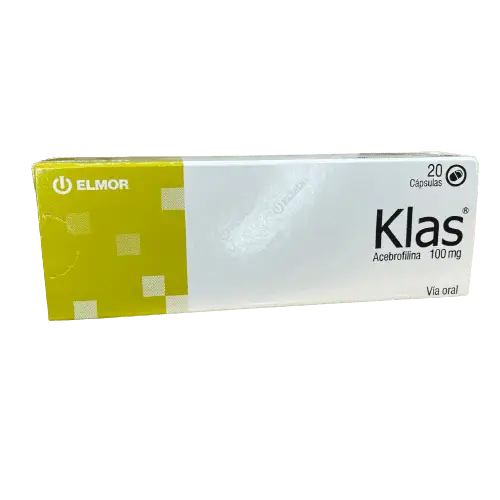 Klas 100mg X 20 Caps