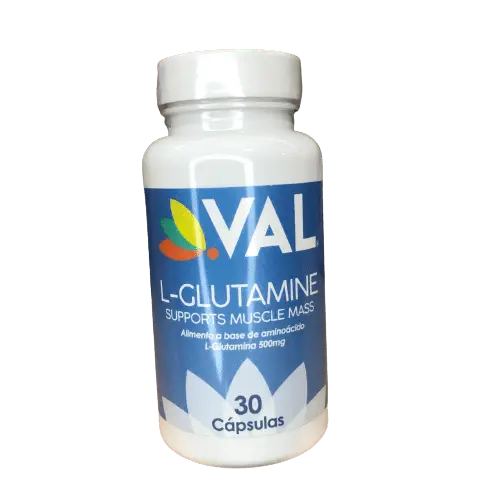 L-GLUTAMINA CAP 500 MG X 30 VAL NATU