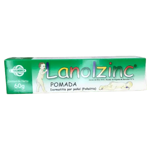 LANOL-ZINC 60 GR POMADA (VALMORCA)