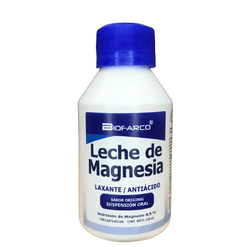 LECHE MAGNESIA SUSP ORAL 85 G X 120ML