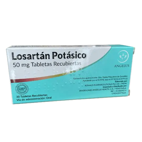 Losartan 50mg X30 Angelus