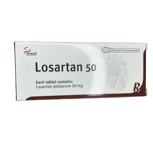 LOSARTAN P. 50MG X30 TAB RONAK