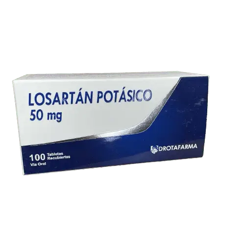 Losartan Potasico 50mg X10 Tab (drotafarma)
