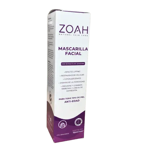 MASC FACIAL ANT-EDAD ZOAH 15ML