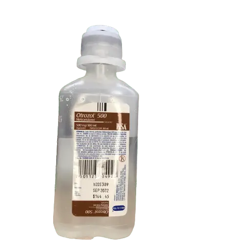 METRONIDAZOL SOL INY 500MGX100ML TAO