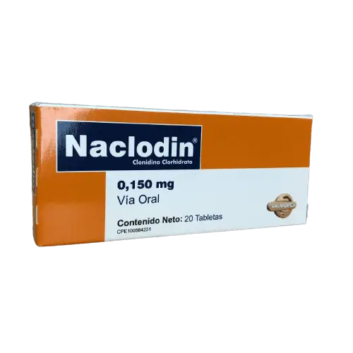NACLODIN TAB 0,150MG X20 TAB