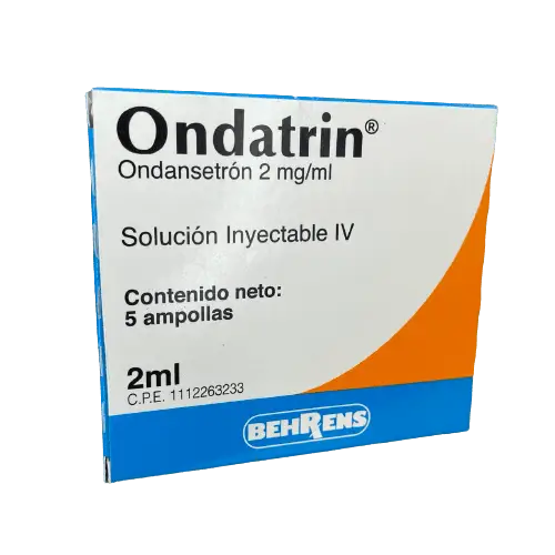 ONDATRIN AMP 2 MG/2 ML X 5