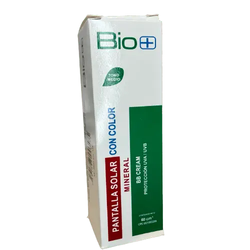 PANTALLA SOLAR BIO TONO MEDIO 60CM CREM