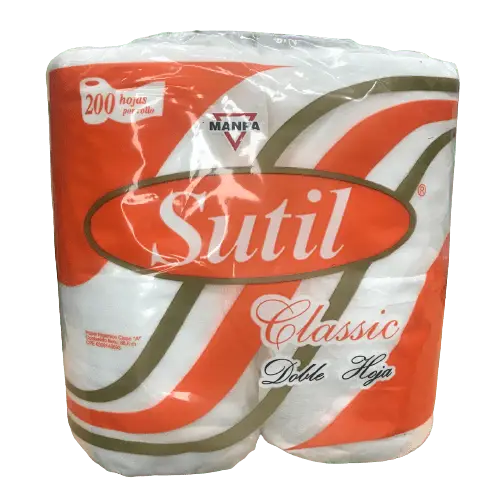 PAPEL HIG SUTIL CLASSIC 200H 4R