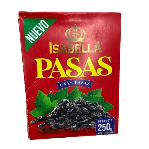 PASAS UVAS 250GR
