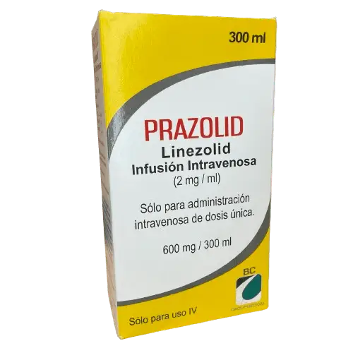 Prazolid Sol Iv 600 Mg / 300 Ml Bc