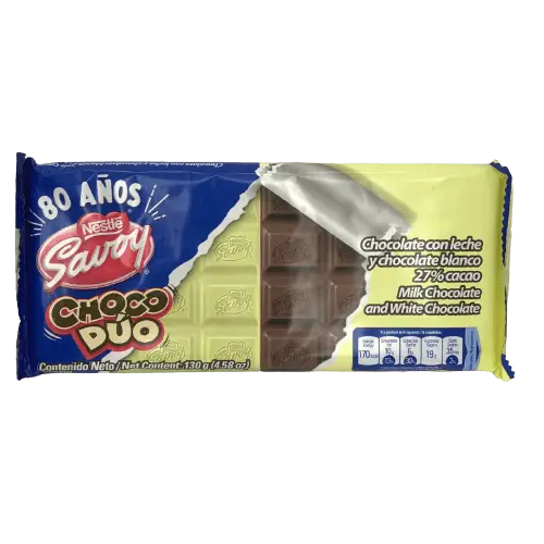 SAVOY DUO CHOCOLATE 130GR