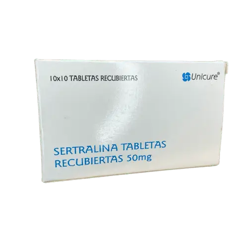 Sertralina 50mg X10 Tab (unicure)