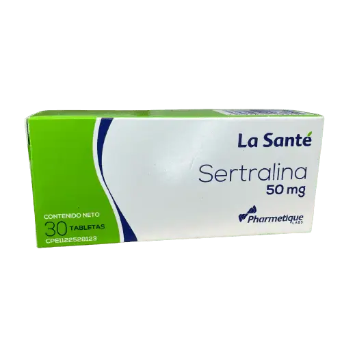 Sertralina Tab 50mg X 30 La Sante