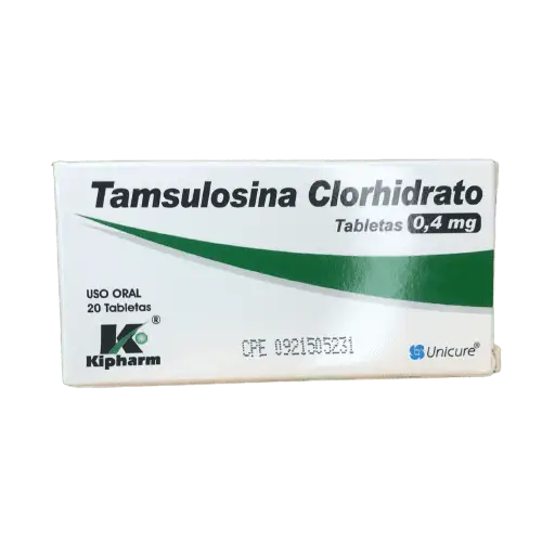 TAMSULOSINA CLORH TAB 0,4 G X 20 KIM