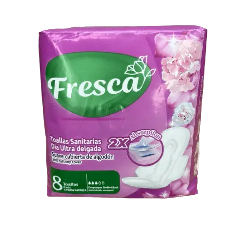 TOA SAN FRESCADIA ULTRA/DELGADA CON ALAS X 8 TOA