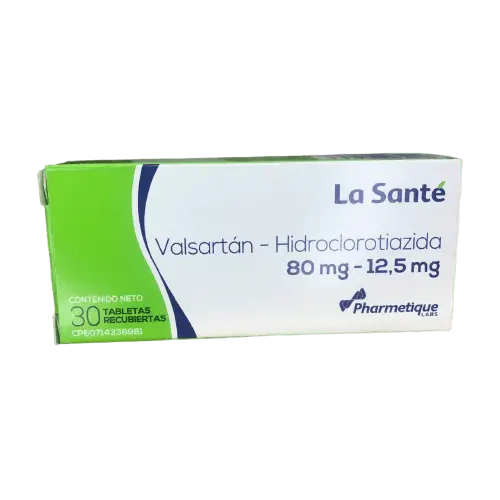 VALS/HID TAB/REC 80MG/12,5MGX30 LA SANTE