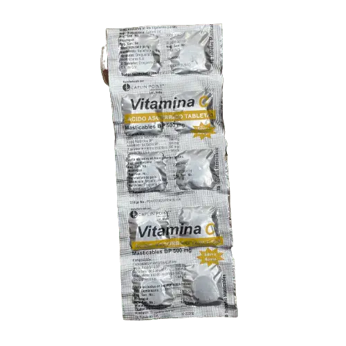 Vit C 500mg Tab Masticables X10 Tab (caplin)