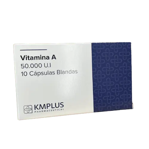 VITAMINA A 50.000 UI X 10 CAP KMPLUS