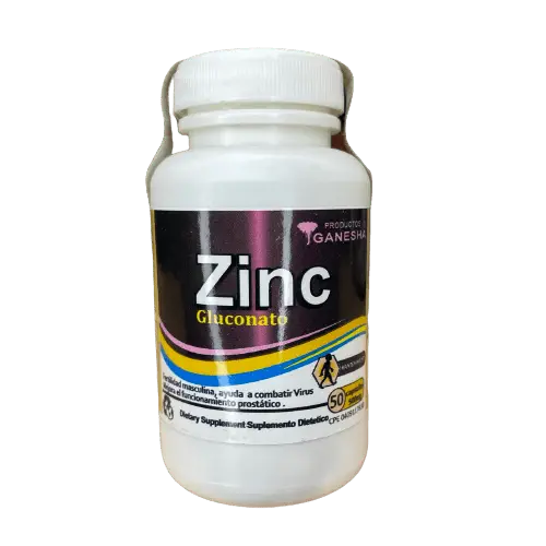 ZINC 500MG X 50 CAP GANESHA