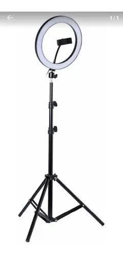 ARO DE LUZ 10" CON BASE