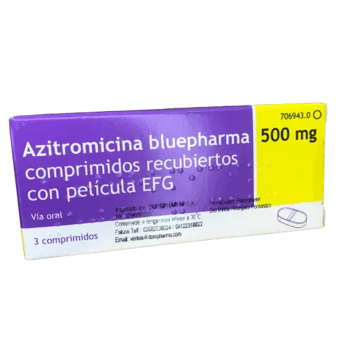 AZITROMICINA 500MG X3 COMP BPHARMA