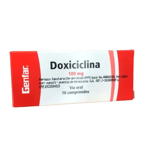 DOXICICLINA COMP 100 MG X 10 TAB GEN