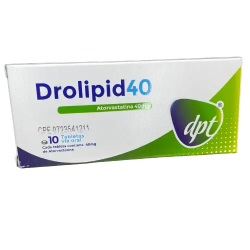 Drolipid 40mg X10 Tab